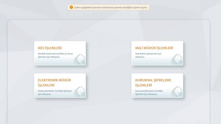 E-imza Şifre Sıfırlama ve Bloke Kaldırma #00055 - Bilişim Durağı